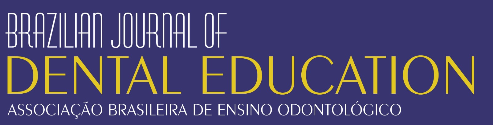 Brazilian Journal of Dental Education - logo 